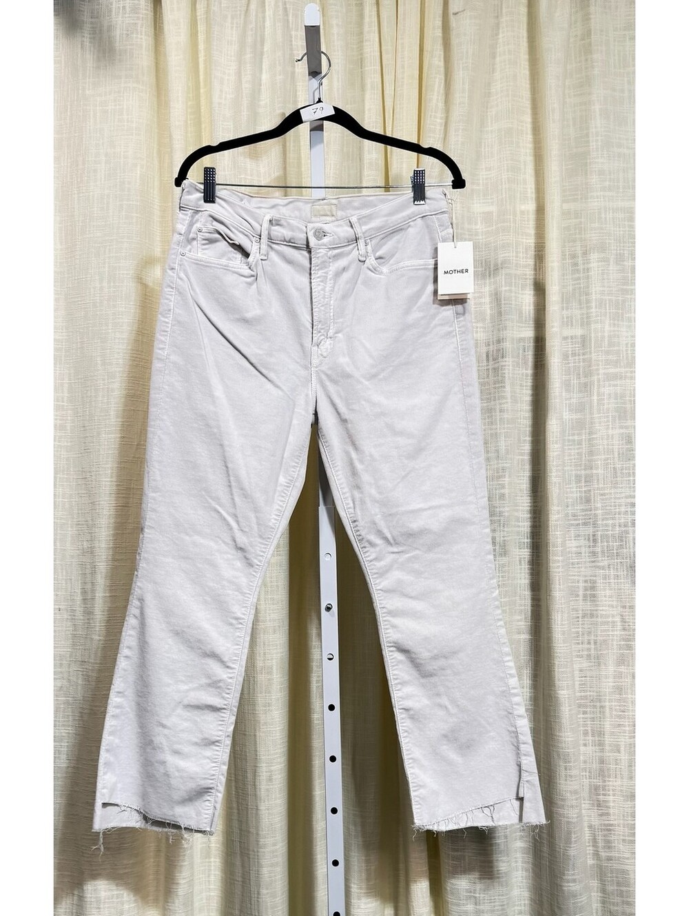 Mother Pants Gray 32 NWT